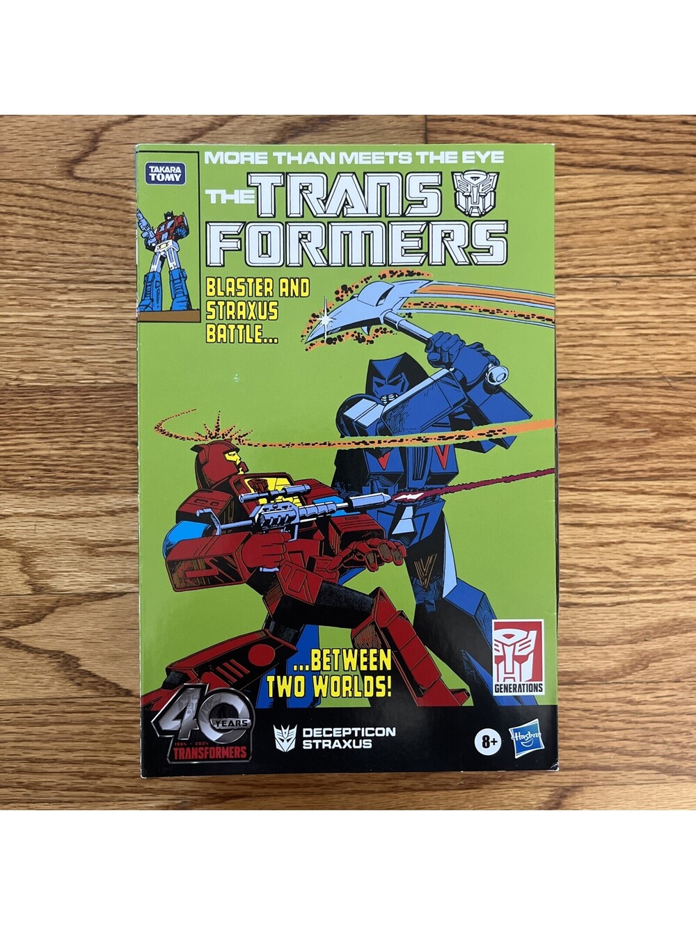 Transformers Generations Comic Edition Decepticon Straxus Hashbro Takara Tomy
